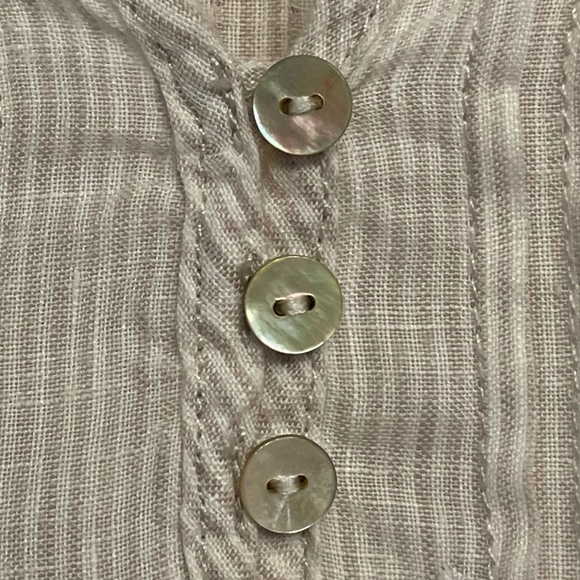 St Tropez Linen Beach Coverup - Picture 3 of 9